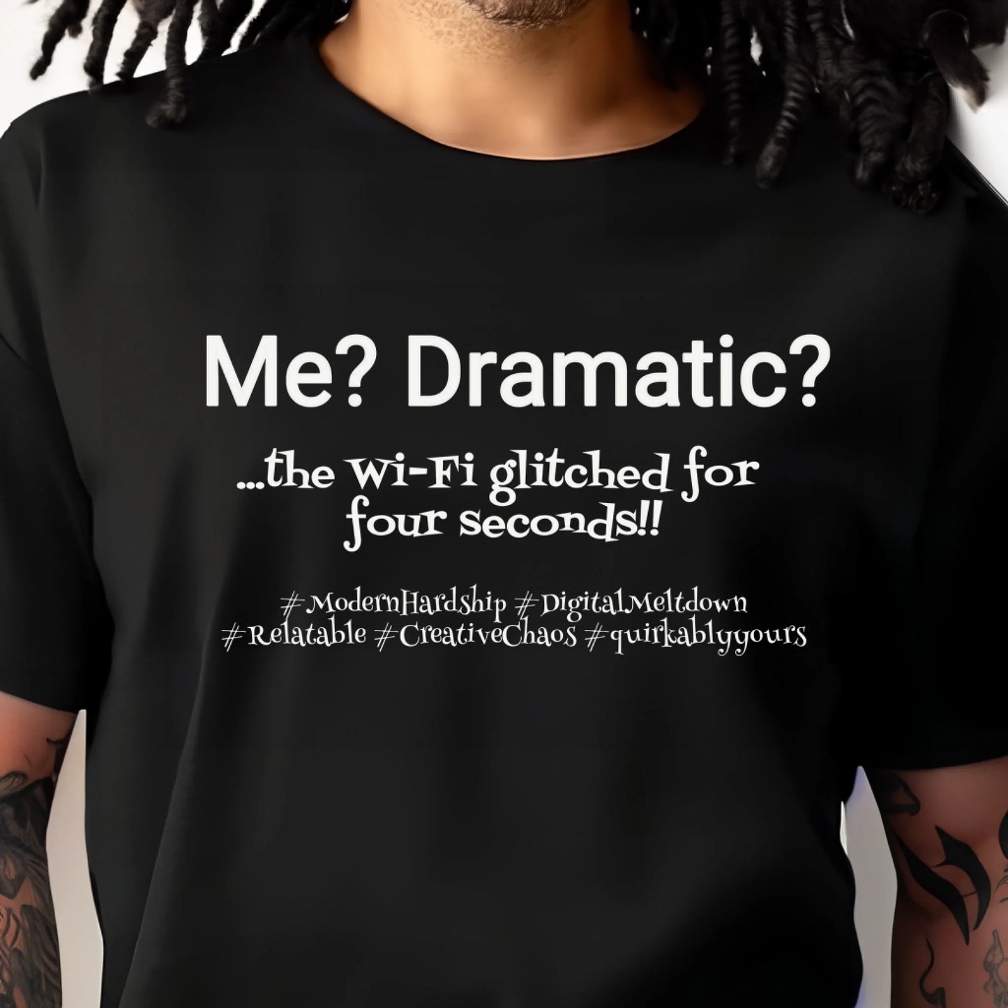 Soft unisex Wi-Fi humour tee
