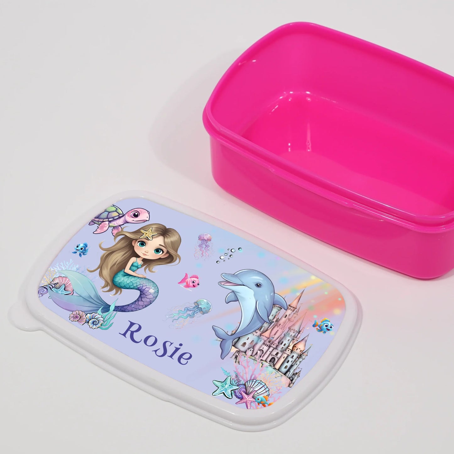 Mermaid themed food box for kids