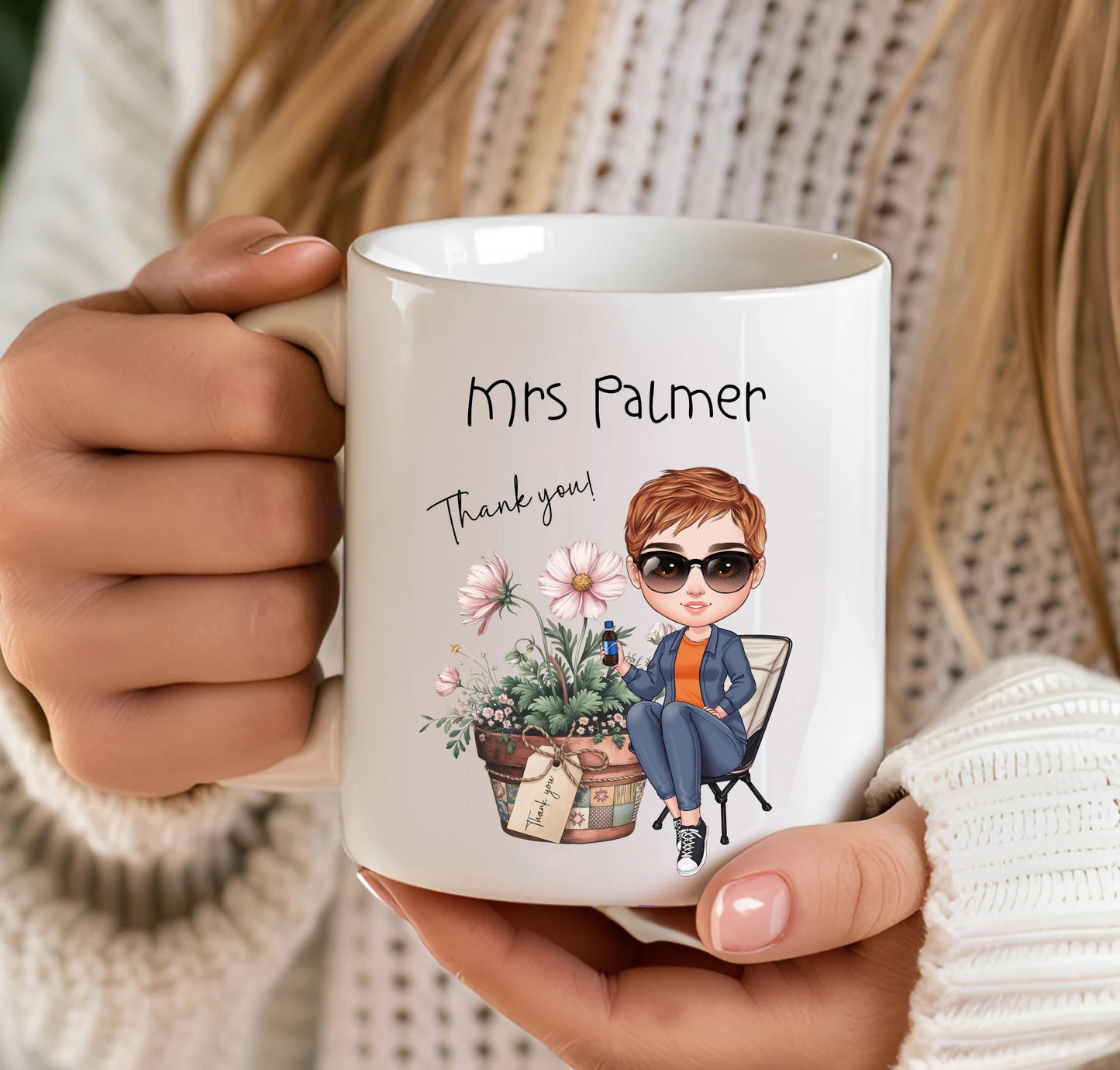Personalised appreciation mug