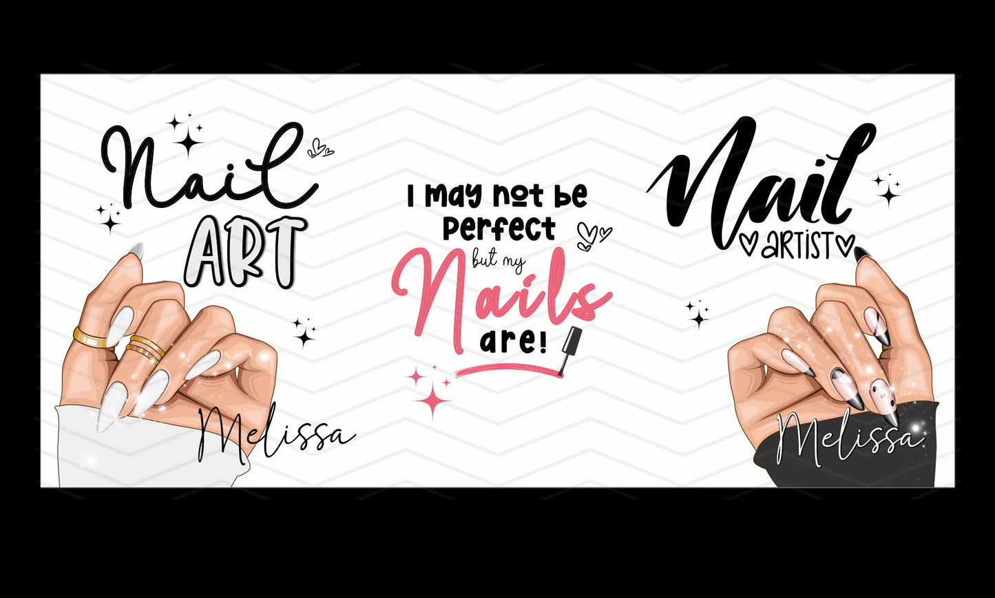nail art salon gift mug