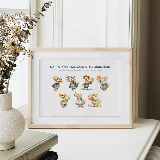 Unique personalised gift for grandma or grandparent