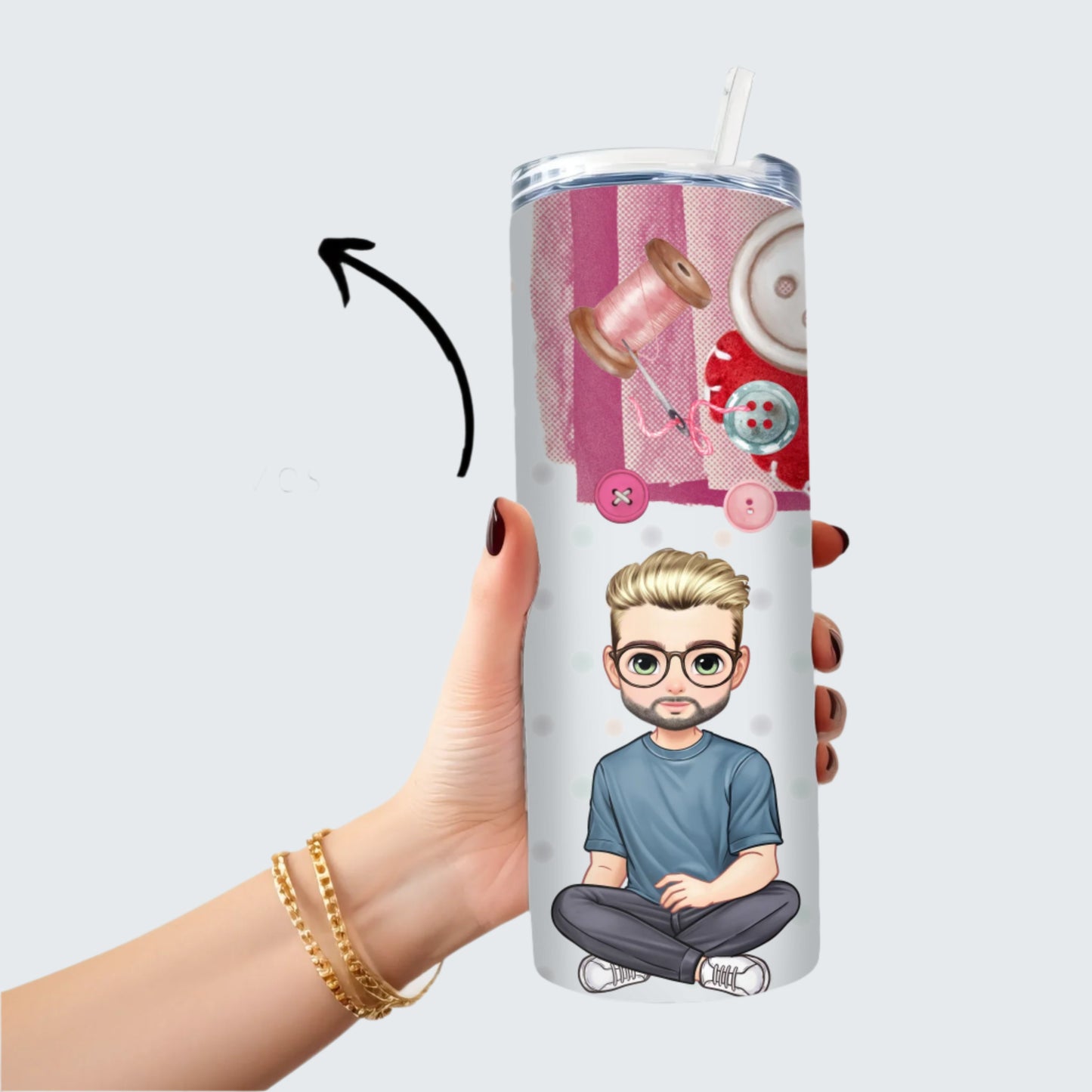 tailor gift with cartoon character