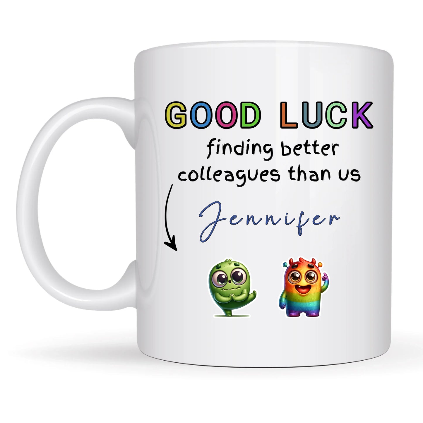 Personalised Colleague Mug – Unique Fun Leaving Gift