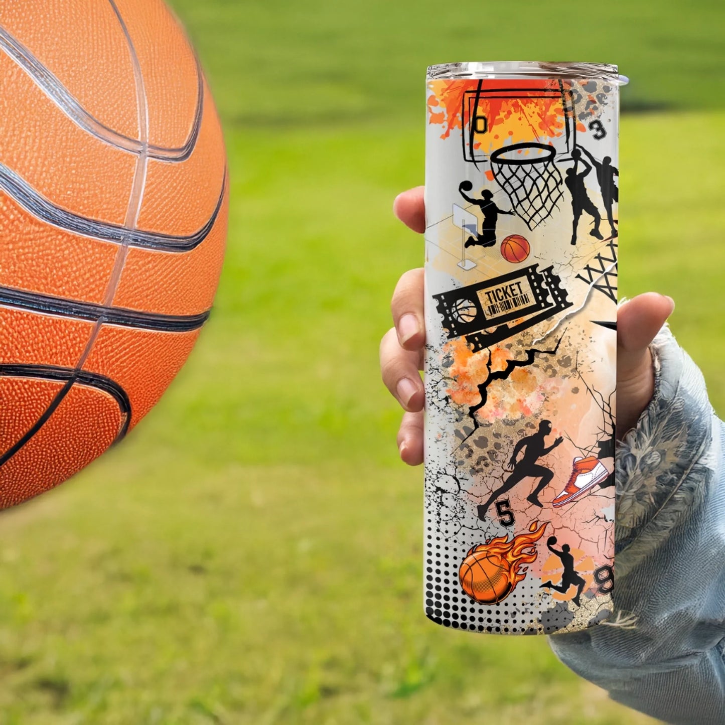 Hot and cold sports tumbler