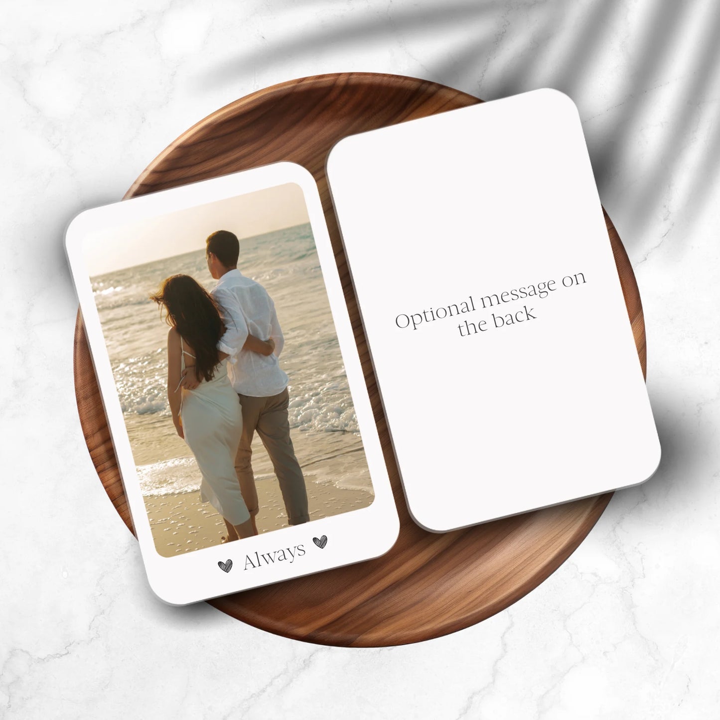 Valentine’s Day personalised wallet card