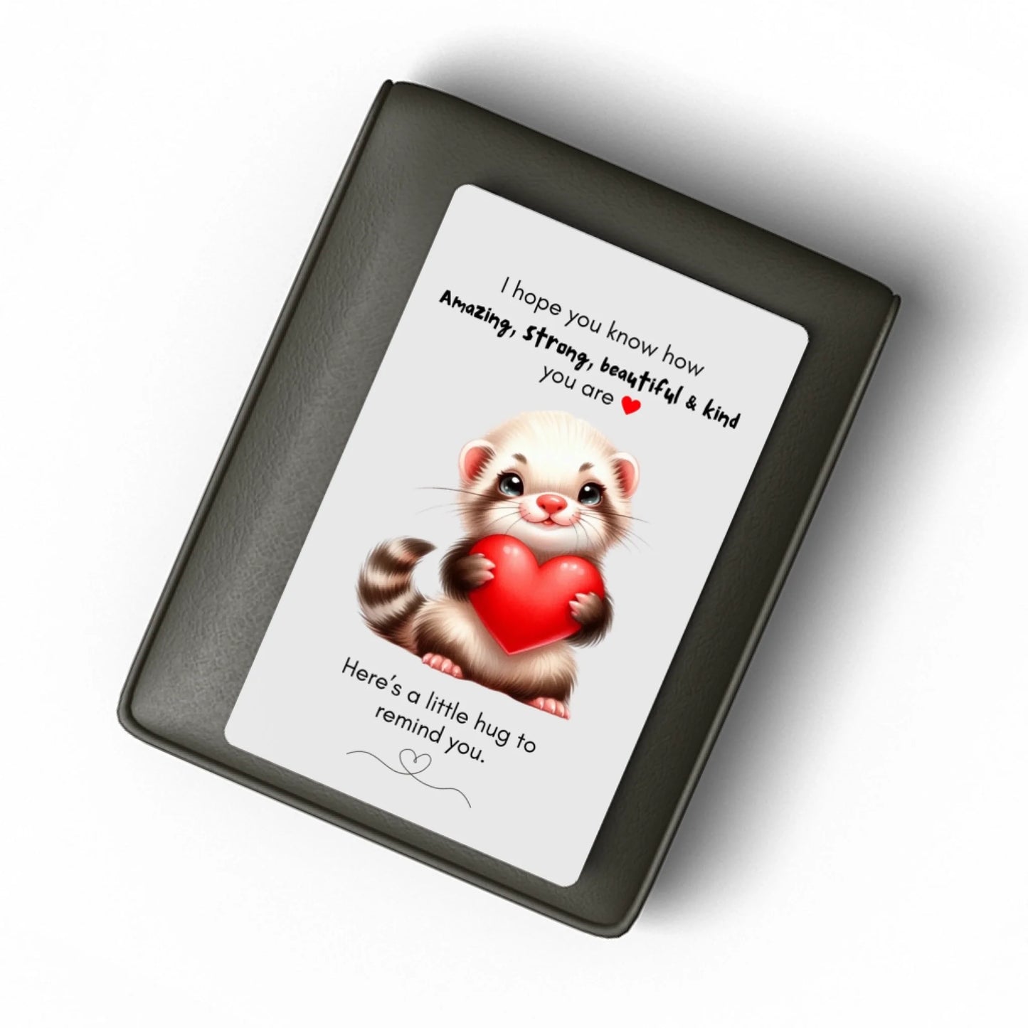 Little hug Cute character hug wallet keepsake UK