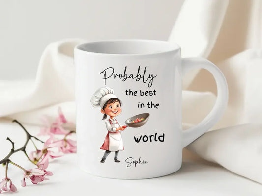 Personalised chef mug