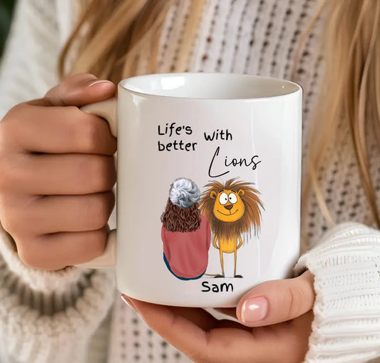 Life’s Better with Lions design