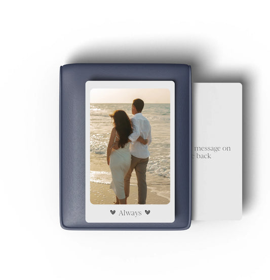 Custom wallet card keepsake UK gift idea