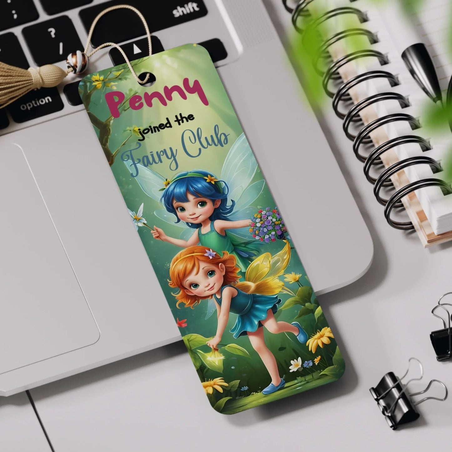 Fairy Personalised reading gift for girls UK