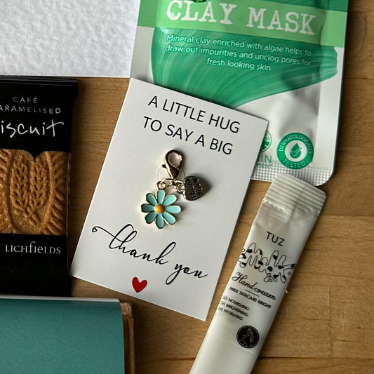 Personalised Thank You gift set for teacher with letterbox delivery