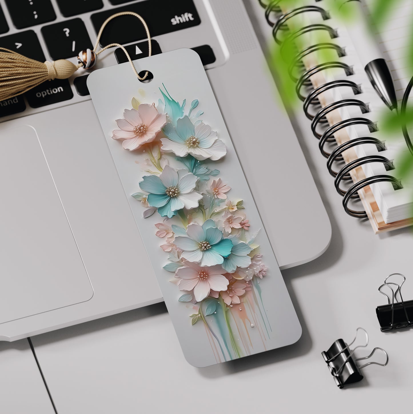 Floral Bookmarks in 43 Stunning Colours – Perfect Gift for Book Lovers