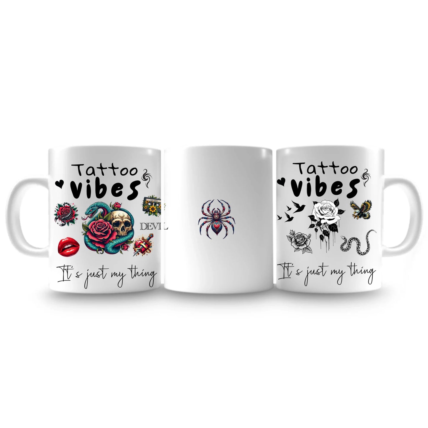tattoo themed mug