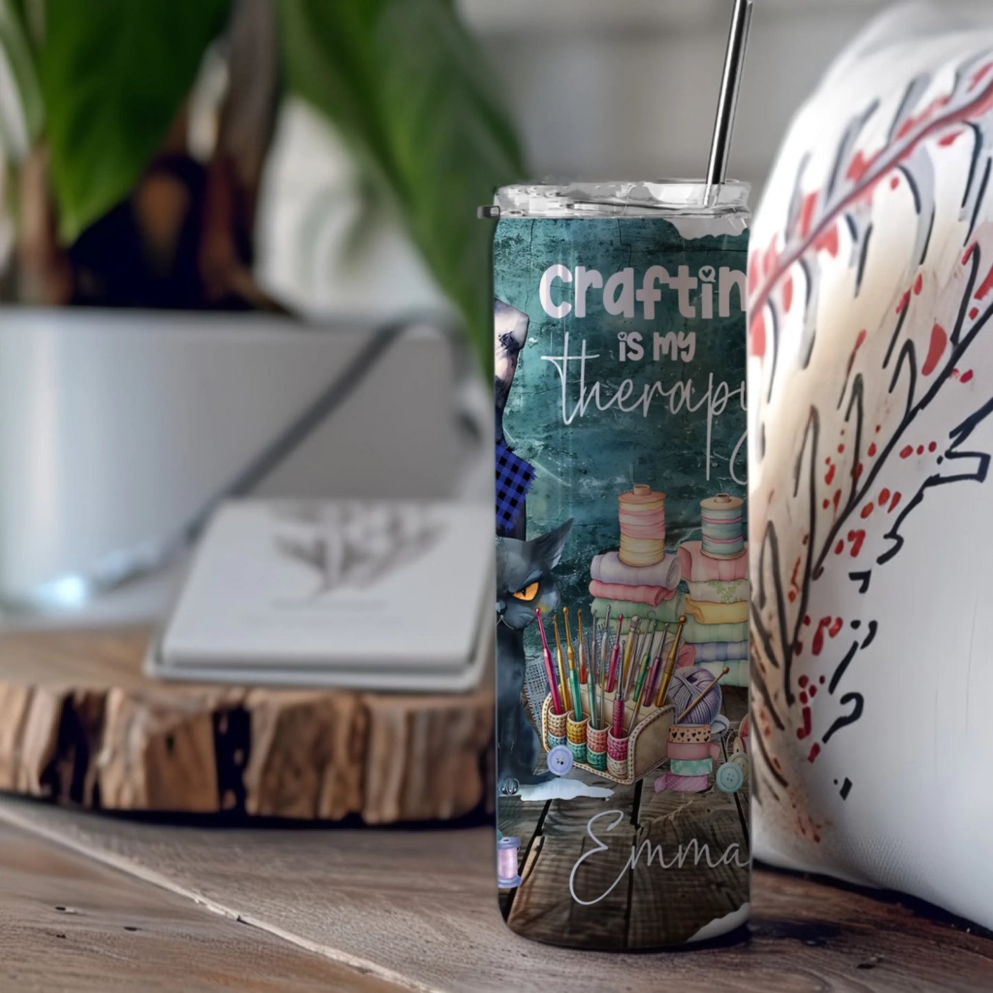craft lover’s travel mug