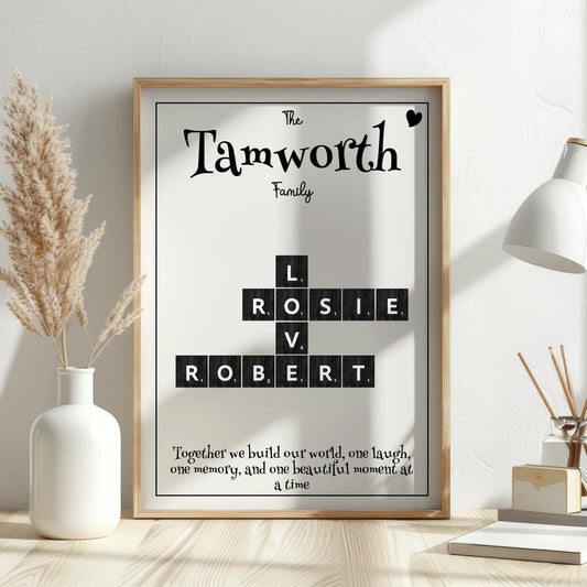 custom family wall art