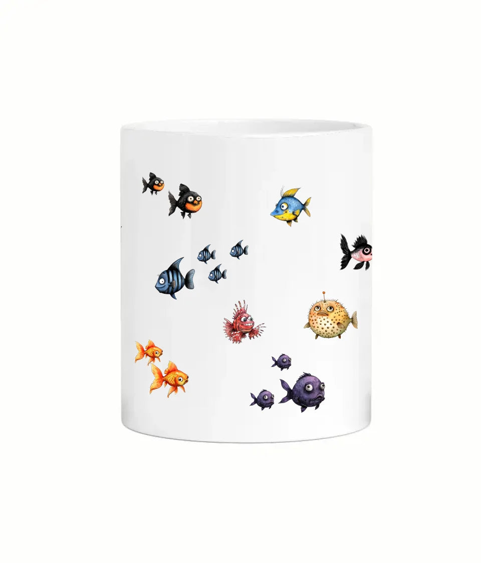Personalised mug for aquarium enthusiasts