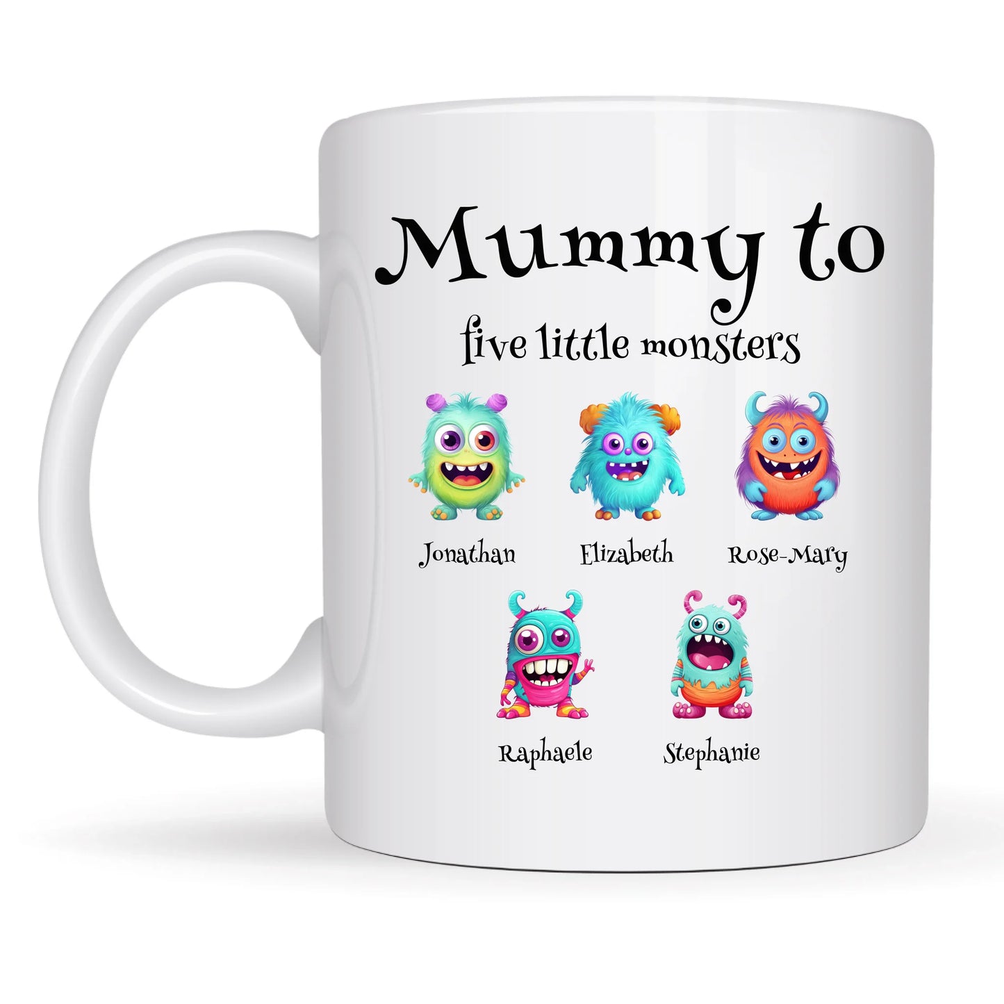 Cute and Quirky Custom Family Mug