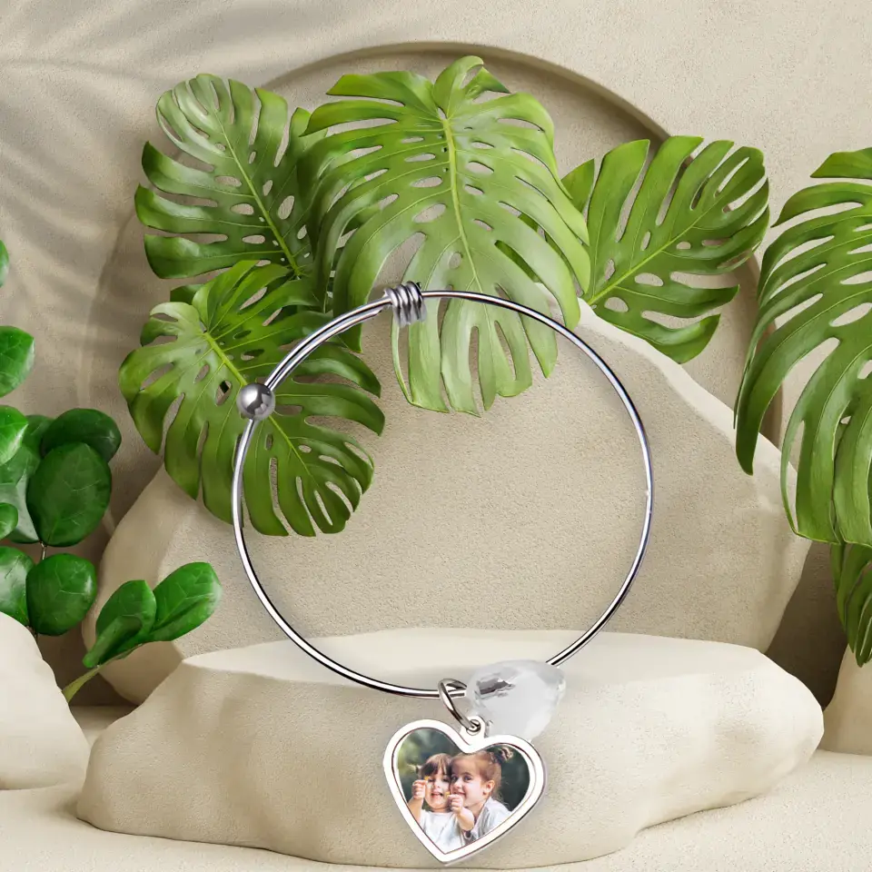 Quirkably Yours Bracelet with Crystal Charm