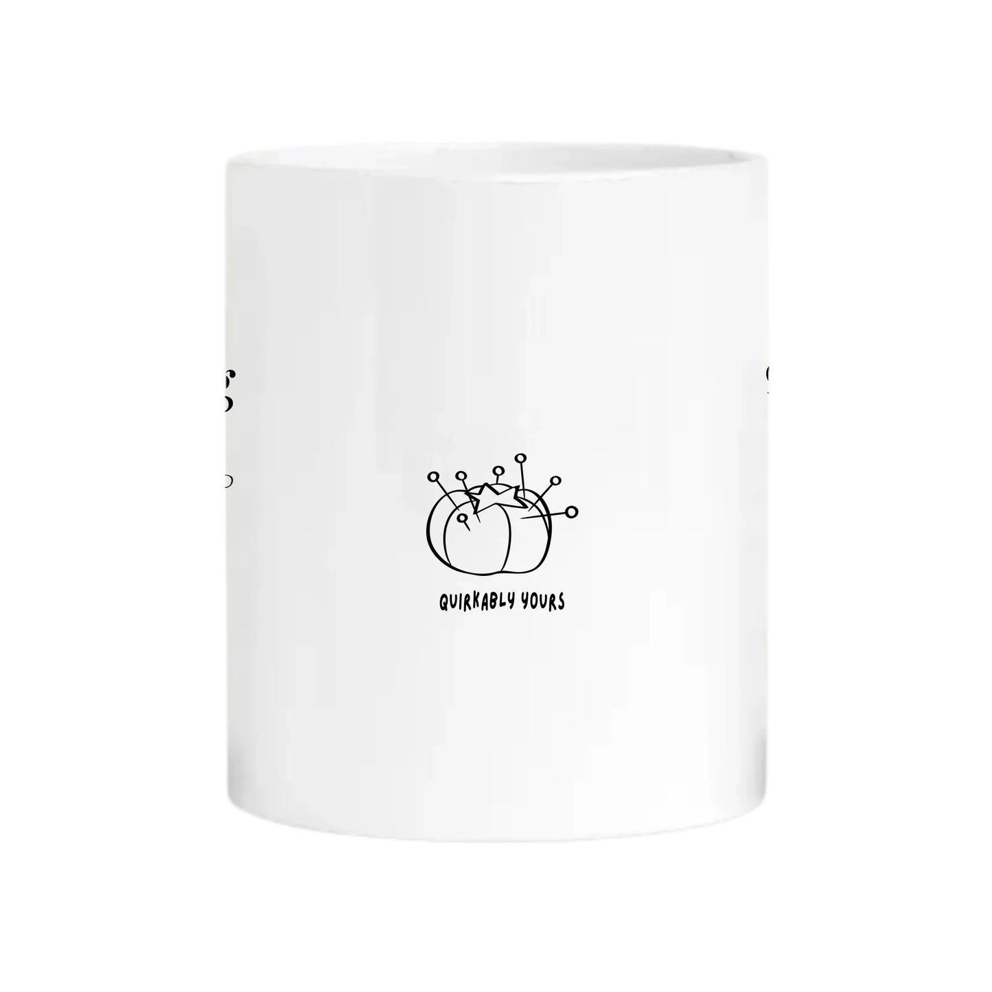 thread and bobbin mug