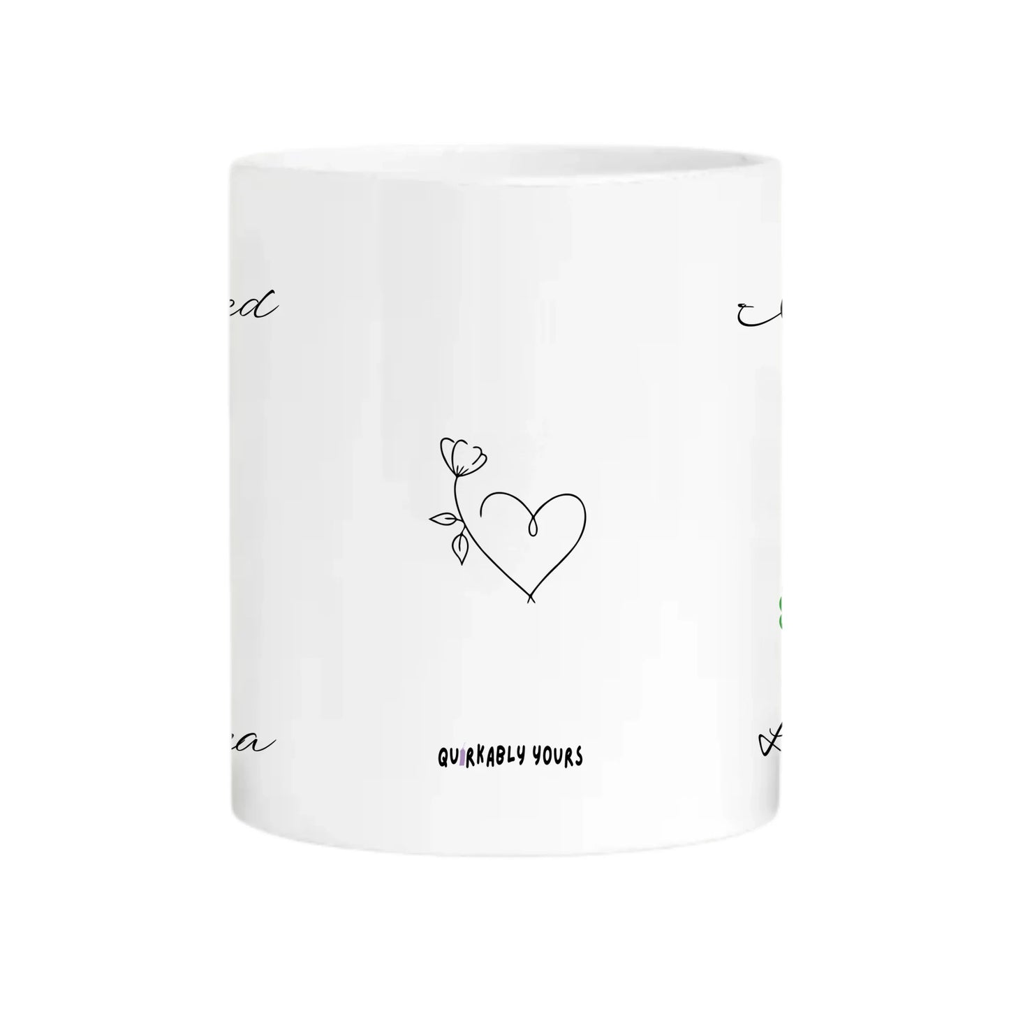 Personalised mug for long-distance relationships