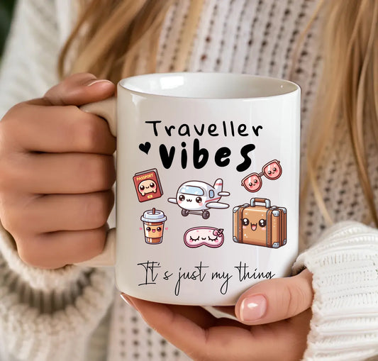 Wanderlust gift coffee mug