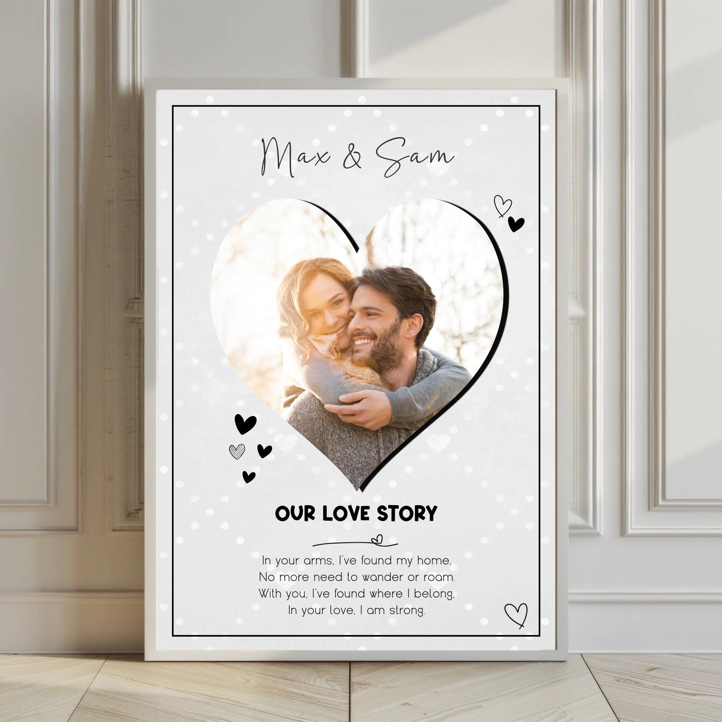 Personalised Wedding or Anniversary Photo Art