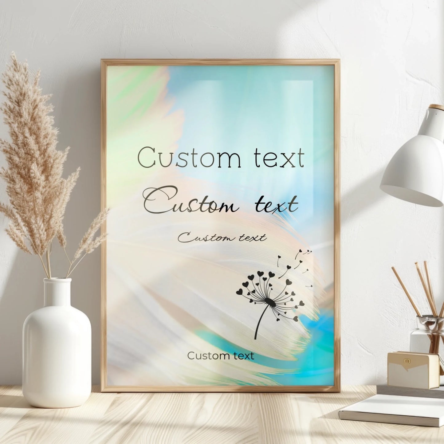 Yoga and meditation gift wall decor