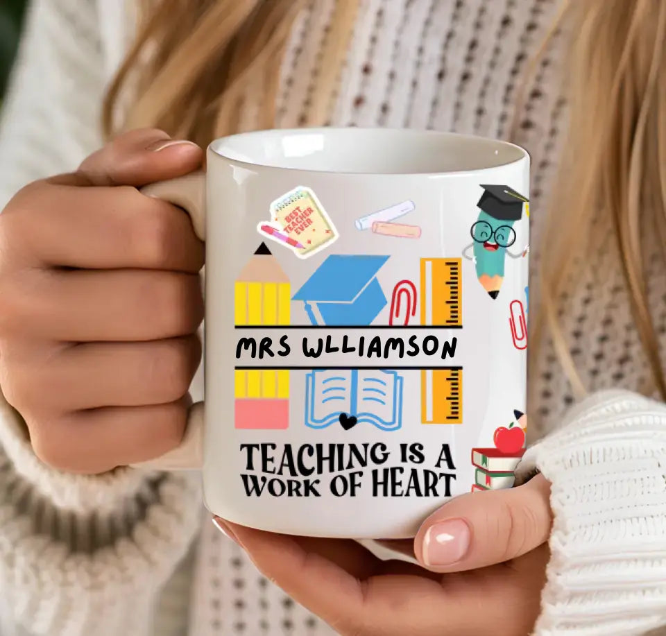 Teacher Personalised Gift Mug