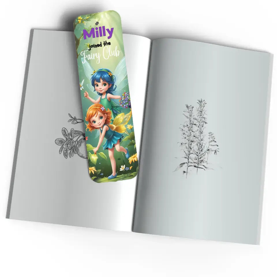 Personalised "Name" Fairy Club Bookmark