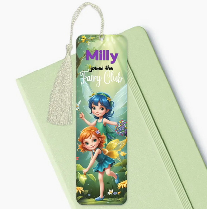 Personalised "Name" Fairy Club Bookmark