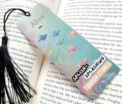 Splish-Splashing through Stories! Personalised Bookmark