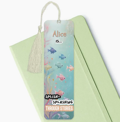 Splish-Splashing through Stories! Personalised Bookmark