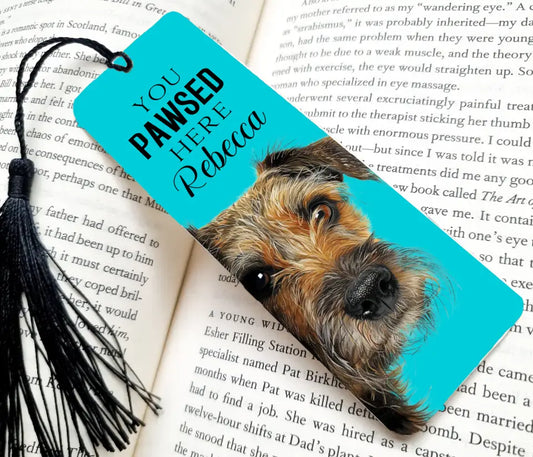 You Pawsed Here "Customise Me" Bookmark