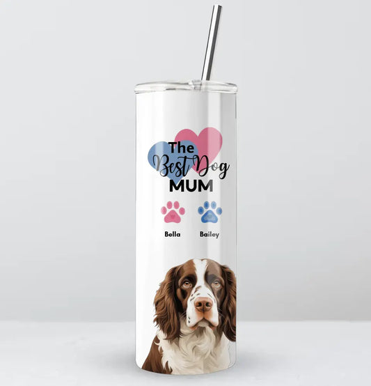 Personalised Best Dog "Name" Water Flask