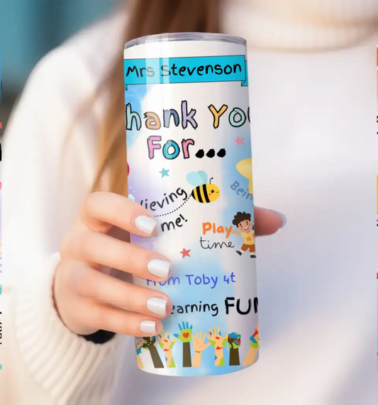 Thank you teacher gift tumbler