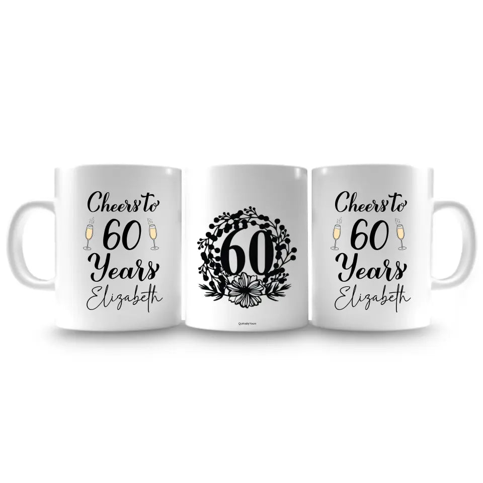 Custom name birthday mug 60