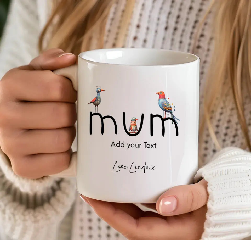 Mum personalised mug