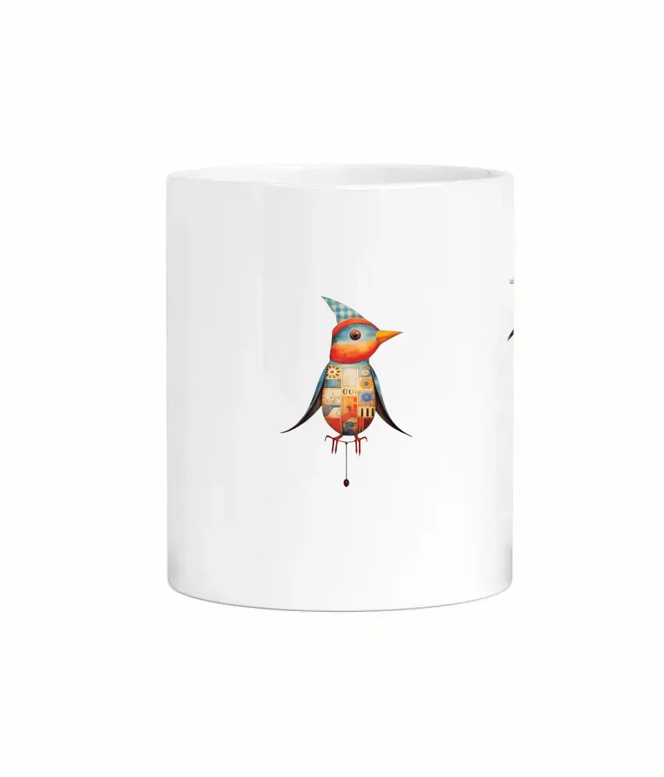 Mama quirky birds mug