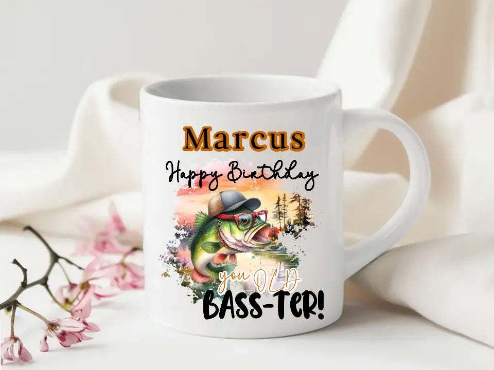 personalised fishing mug