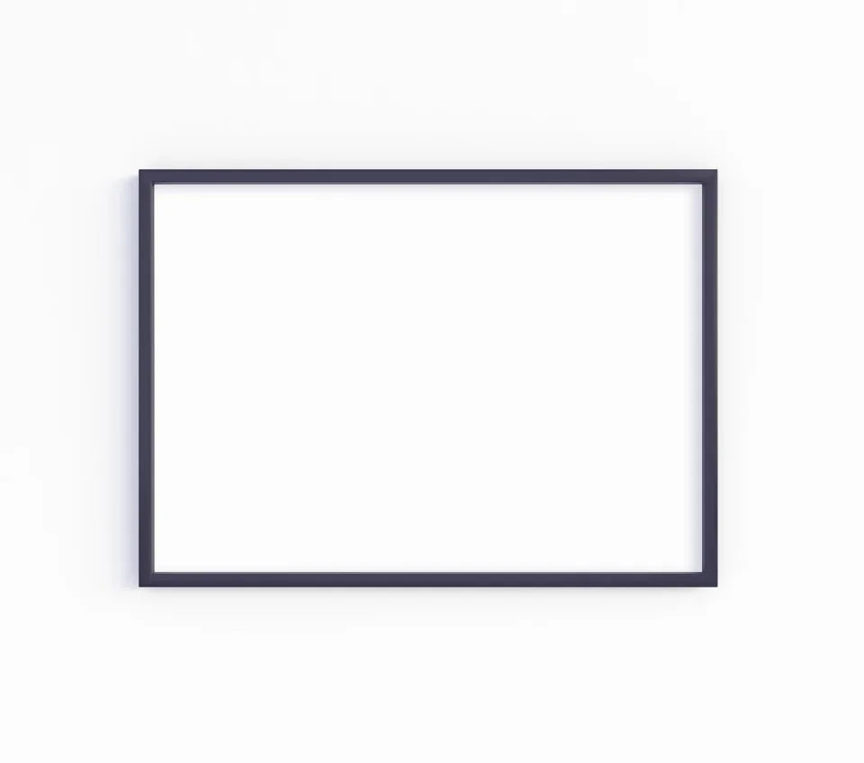 A4-horizontal-black-frame-on-the-wall-4000x2667