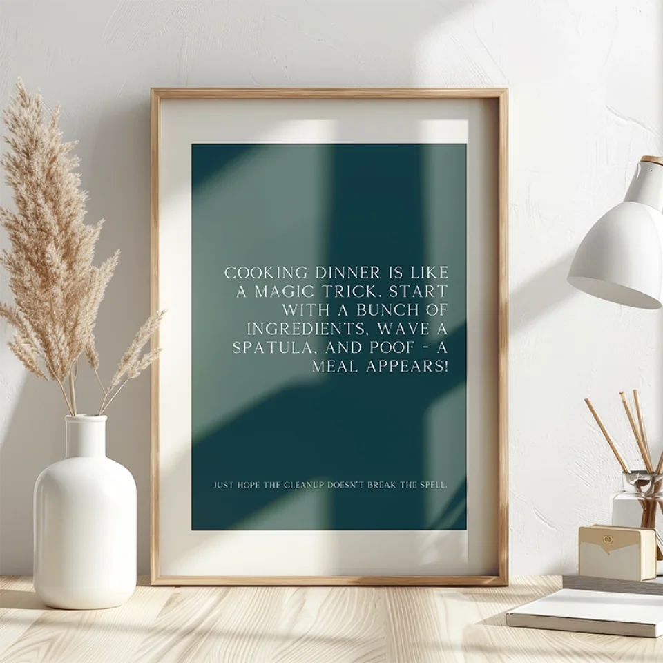 cute quote custom artwork