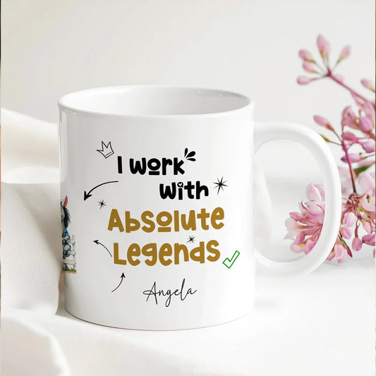 I work with "Absolute Legends" Custom Mug