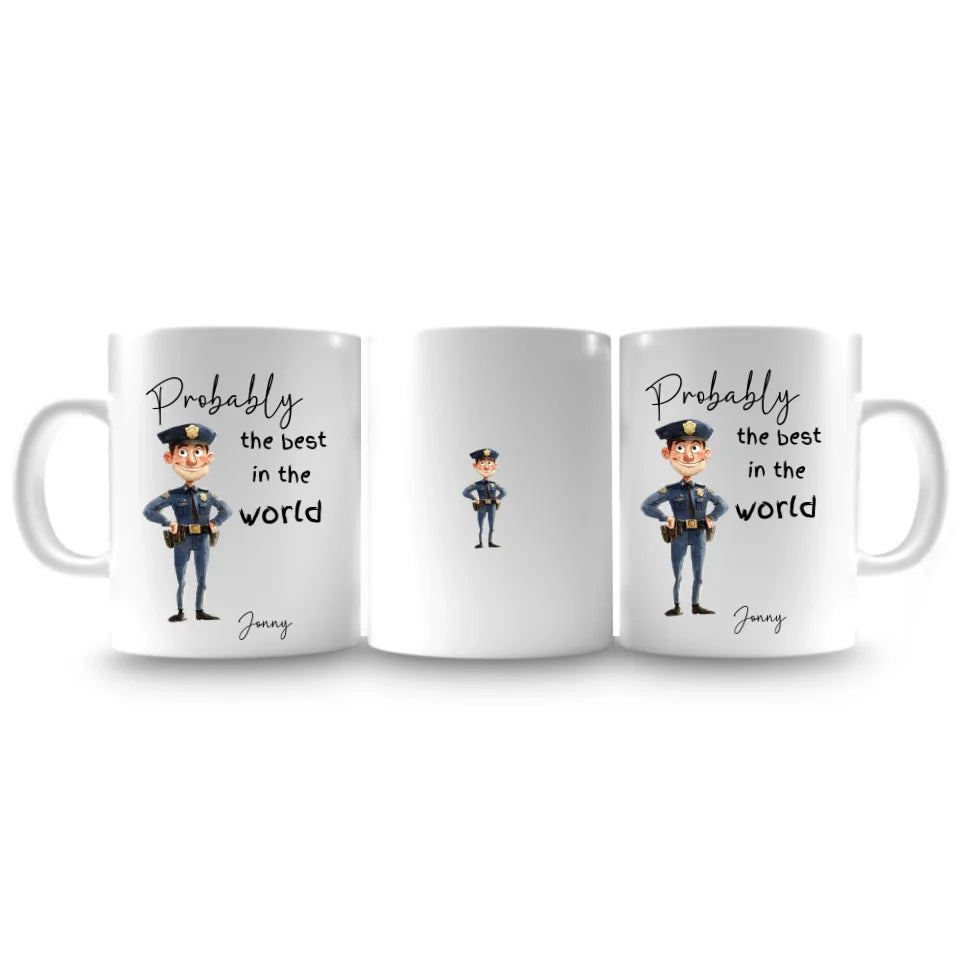 Probably the Best Policeman in the World Mug