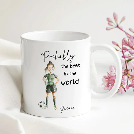 Probably the Best Footballer (girl) in the World Mug V2