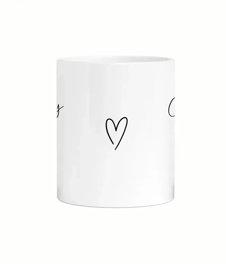 I Love You Cheeky Monkey Personalised Mug