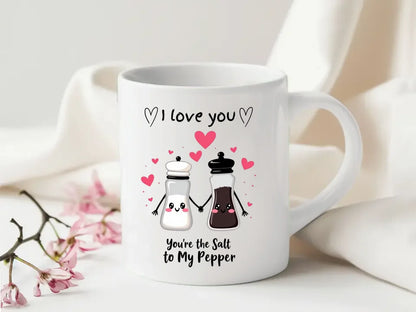 I Love You Custom Food Pair Mug