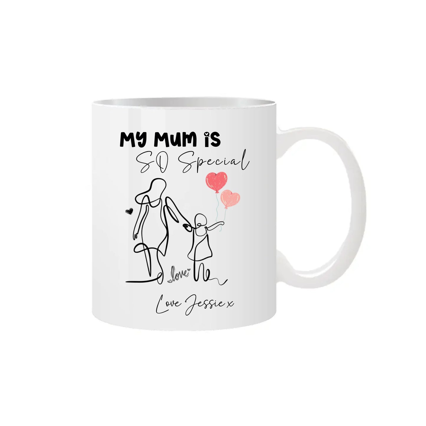 My Mum... is so special Personalised Mug