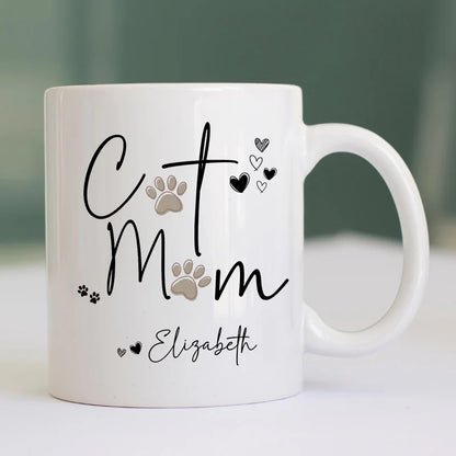 My Mum... Cat Mum Personalised Mug