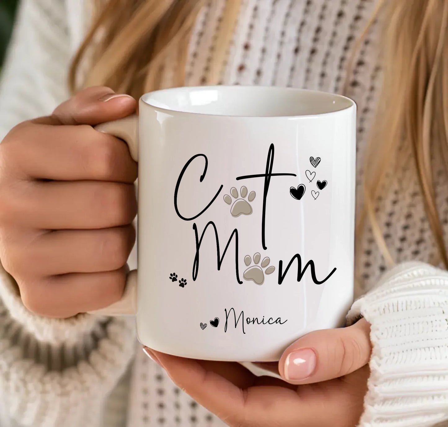 My Mum... Cat Mum Personalised Mug