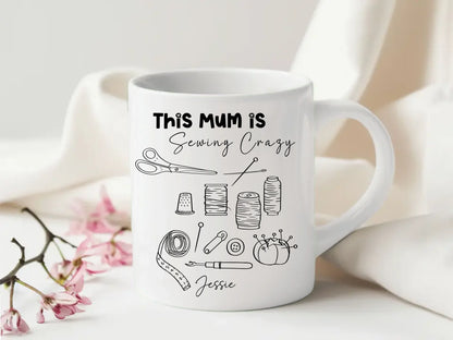 This Mum is Sewing Crazy Mug